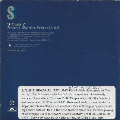 UK Promo (Back)
