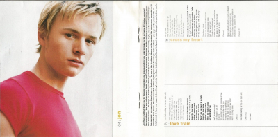 US Album (Original Release - Insert)
