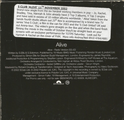 UK Promo (Back)
